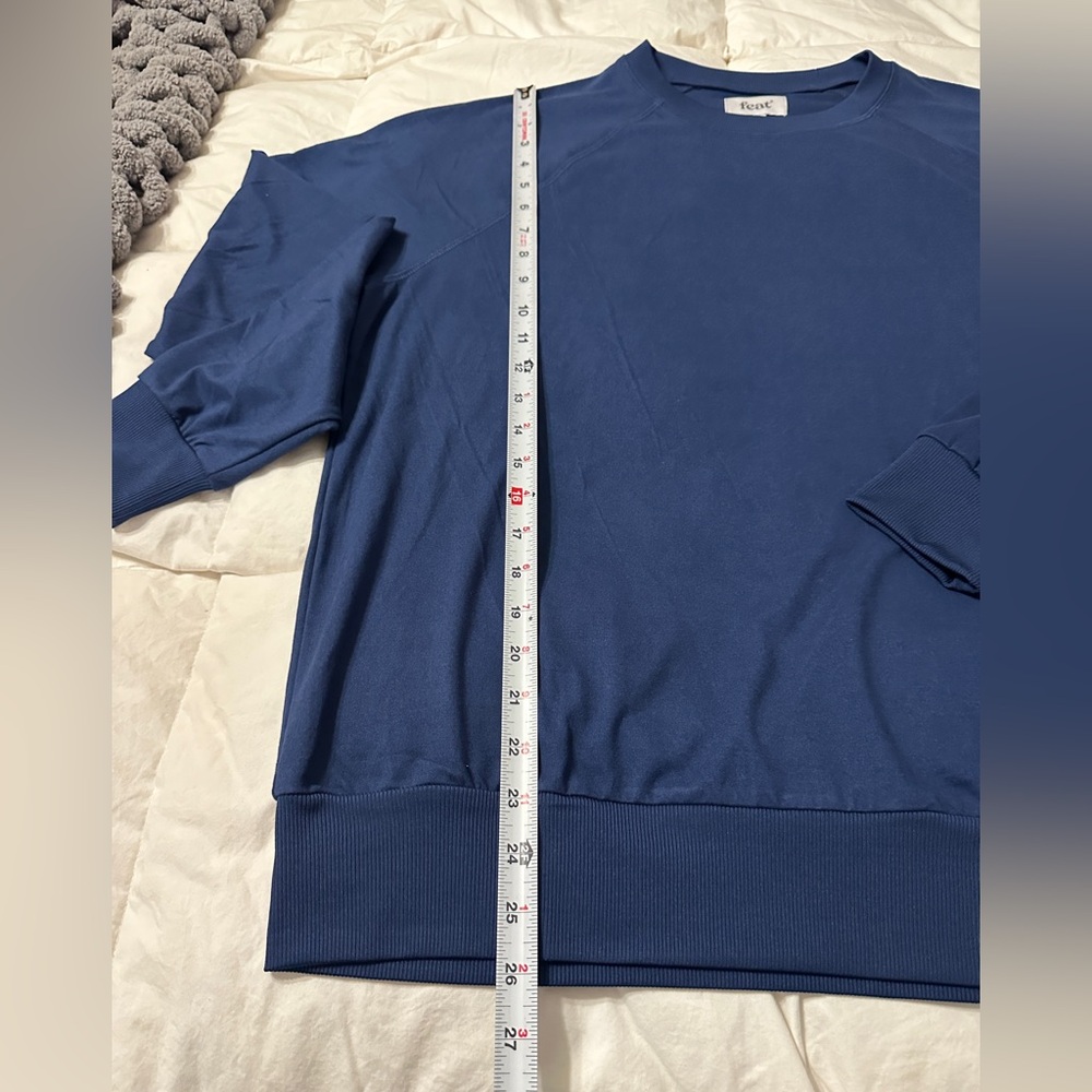 Feat Unisex Navy Roam Crewneck - NWT - Size L - Picture 11 of 11